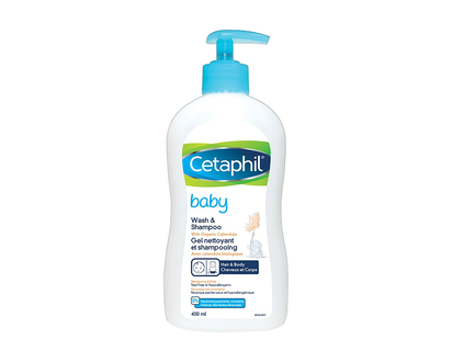 Cetaphil Baby Body Wash & Shampoo with Organic Calendula - 400ml