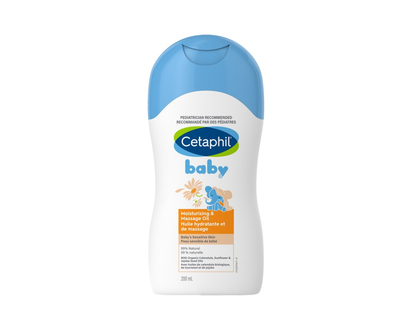 Cetaphil Baby Moisturizing and Massage Oil - 200ml