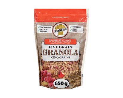 Rogers Granola - Raspberry Almond - 650 g