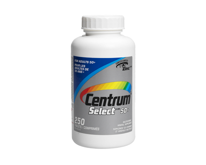 Centrum Select Adults 50+ Multivitamin/Mineral Supplement - 250's