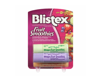 Blistex Fruit Smoothies Lip Balm - 3 x 2.83g