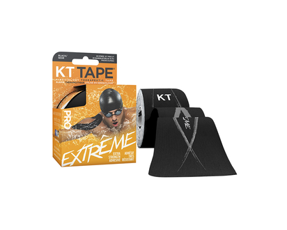 KT Tape Elastic Sports Tape ProExtreme - Black - 20s