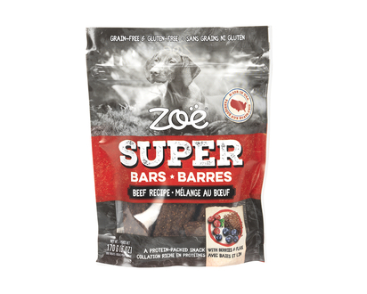 Zoe Super Bars Dog Treats - Beef - 170g