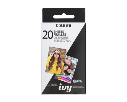 Canon ZINK 2 X 3 Photo Paper - 20 sheets - 3214C001