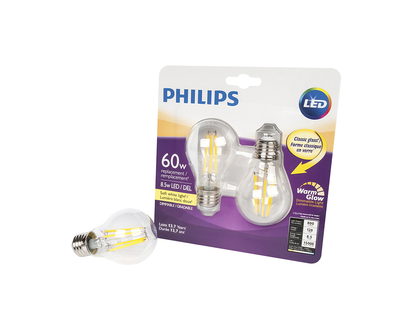 Philips A19 LED Soft White - Warm Glow - 60w