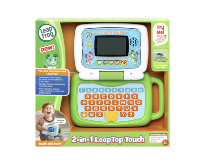 LeapFrog 2-in-1 LeapTop Touch - Green