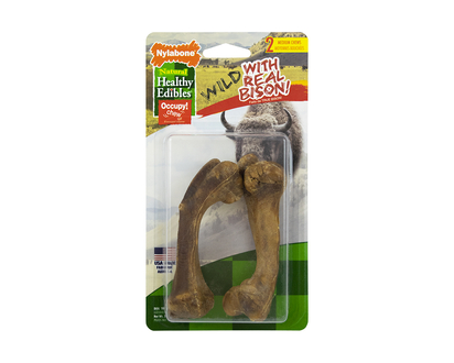 Nylabone Edibles - Wild Bison - 2 pack