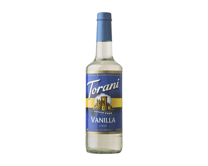 Torani Vanilla Syrup - Sugar Free - 750ml