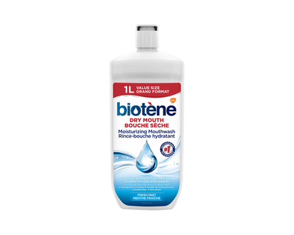 Biotene Dry Mouth Moisturizing Mouthwash - Fresh Mint - 1L