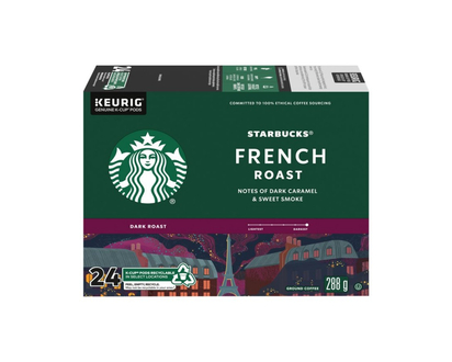 Starbucks K-Cup Coffee Pods - French Roast - 24s