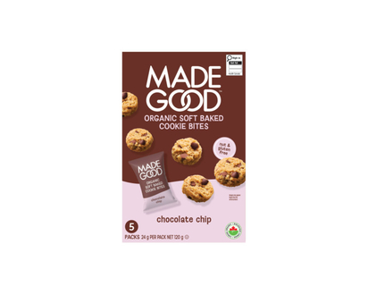 MadeGood Soft-Baked Mini Cookies - Chocolate Chip - 5x24g