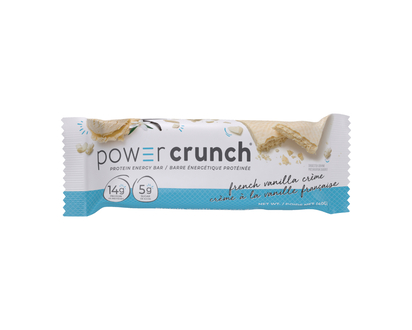 Power Crunch Protein Energy Bar - French Vanilla Creme - 40g