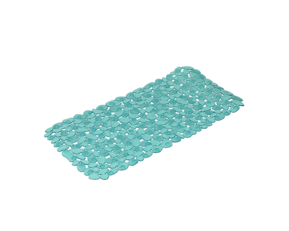 InterDesign Pebblz Bath Mat - Blue