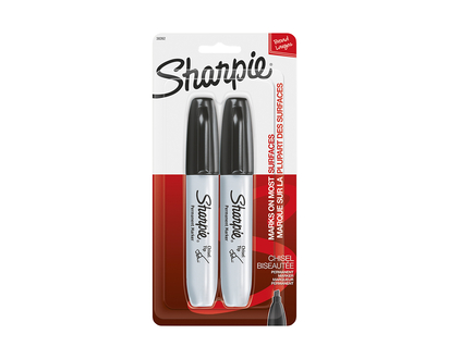 Sharpie Chisel Marker - Black - 2s