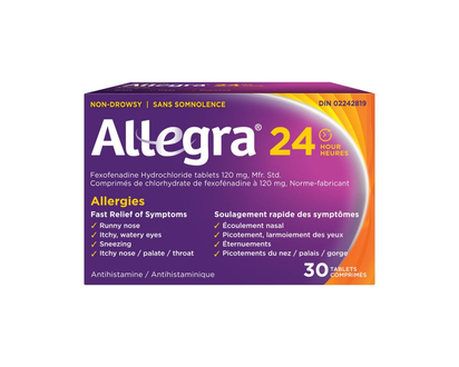 Allegra 24 Hour Allergies Tablets - 30's