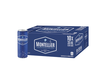 Montellier Carbonated Natural Spring Water - 10x355ml