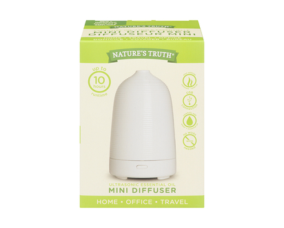 Nature's Truth Ultrasonic Essential Oil Mini Diffuser - 10546