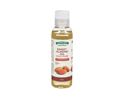 Nature's Truth Aromatherapy 100% Pure Sweet Almond Unscented Base Oil 100% - 118ml