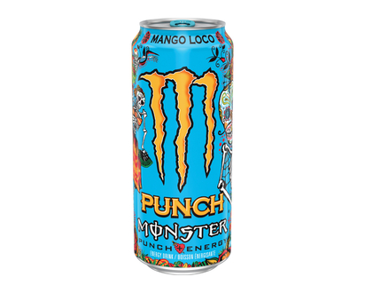 Monster Punch Energy Drink - Mango Loco - 473ml