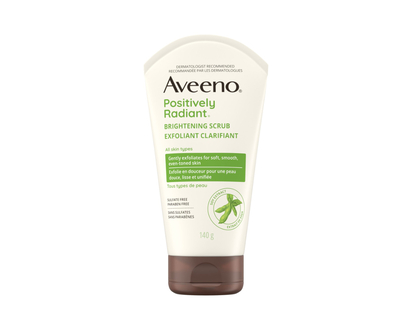 Aveeno Active Naturals Positively Radiant Skin Brightening Daily Scrub - 140g