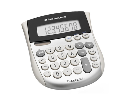 Texas Instruments Solar Desktop Calculator - TI1795SV