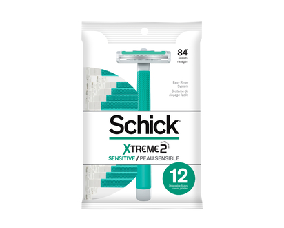 Schick Xtreme2 Sensitive Razors - 12s