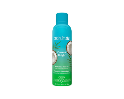 Skintimate Moisturizing Shave Gel - Coconut Delight - 198g