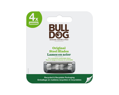 Bulldog Skincare for Men Original Steel Blades - 4s