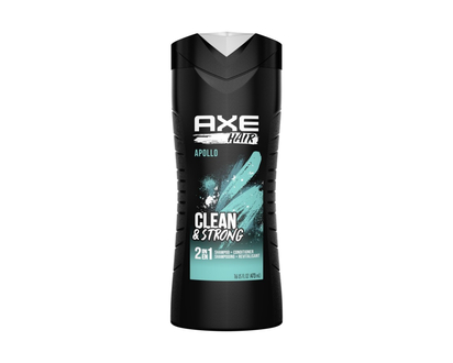 Axe Apollo 2 in 1 Shampoo + Conditioner - Sage & Rosewood - 473ml