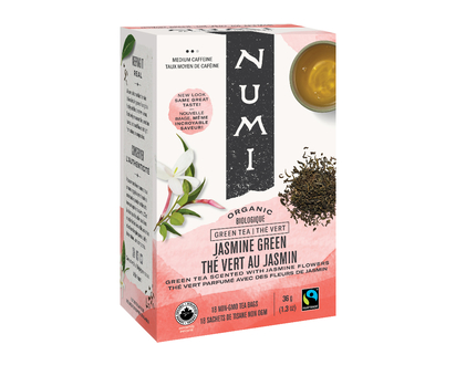 Numi Organic Green Tea - Jasmine - 18s
