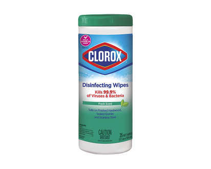 Clorox Disinfecting &amp; Cleaning Wipes - Fresh Scent - 35's