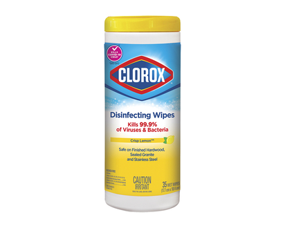 Clorox Disinfecting Wipes - Lemon Fresh - 35s
