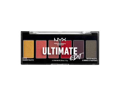NYX Professional Makeup Ultimate Edit Petite Shadow Palette - Warm Neutral