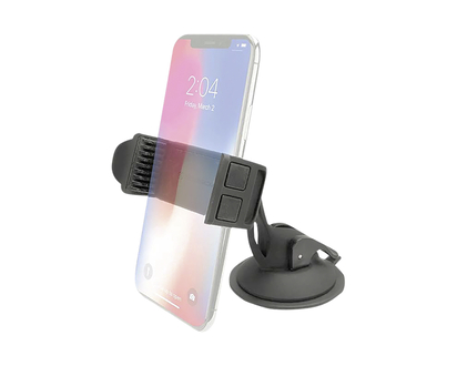 Scosche Universal 3-in-1 Smartphone Car Mount - Black - SCHDVM