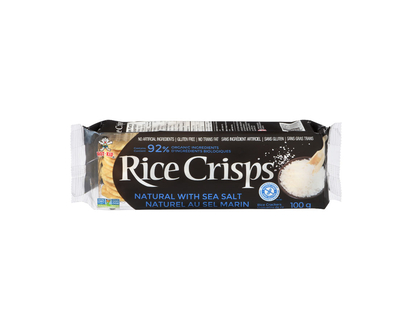 Hot-Kid Rice Crisps - Natural - 100g