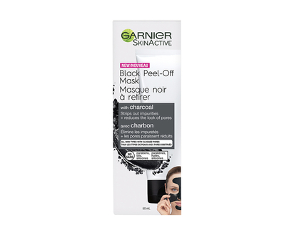 Garnier SkinActive Black Peel Off Mask with Charcoal - 50ml