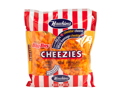 Hawkins Cheezies - 420g