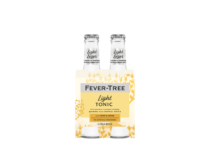 Fever-Tree Light Tonic Water - 4x200ml