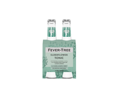 Fever-Tree Elderflower Tonic Water - 4x200ml