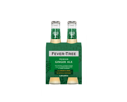 Fever-Tree Premium Ginger Ale - 4x200ml