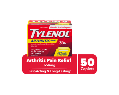 Tylenol Arthritis Pain Caplets - 50's