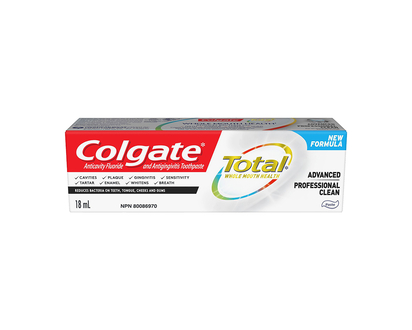 Colgate Total Advanced Professional Clean Toothpaste - 18ml