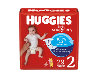 Huggies Little Snugglers Baby Diapers - Size 1 - 32 Count