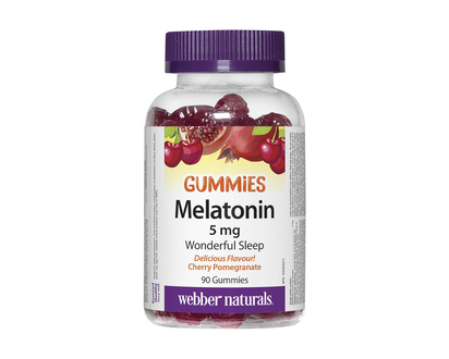 Webber Naturals Melatonin Gummies - 5mg - 90's