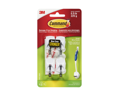 3M Command Kitchen Hook - White - 4's