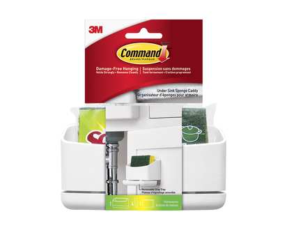 3M Command Under Sink Caddy - White - Single