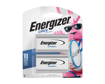 Energizer 3V Lithium Battery CRV3 - 2 Pack
