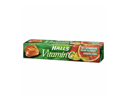 Halls Defense Vitamin C - Citrus - 9
