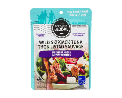 Raincoast Global Wild Skipjack Tuna - Mediterranean - 74g