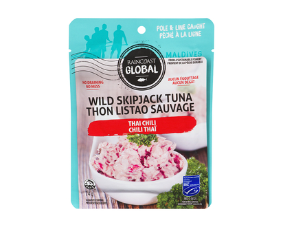 Raincoast Global Wild Skipjack Tuna - Thai Chili - 74g